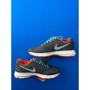 Nike Womens Downshifter 6 684765-018 Grey Blue Running Shoes Lace Up Size 11